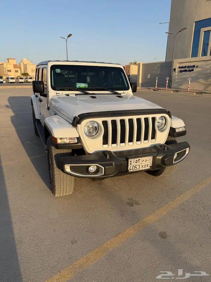 ماشاء الله تبارك الله جيب رانجلر موديل 2021 جير عادي نادر 7