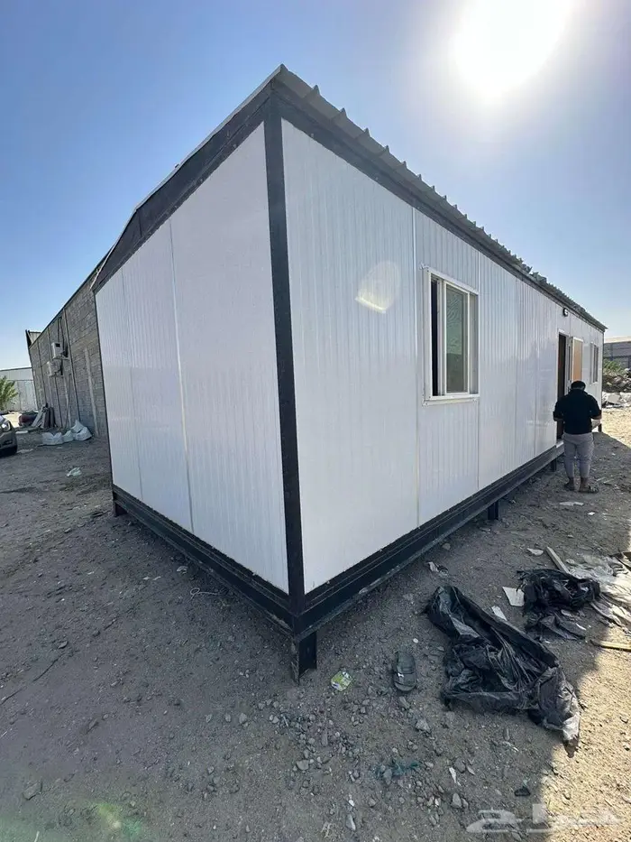 بركس جديد غرفتين وحمام ومطبخ 1