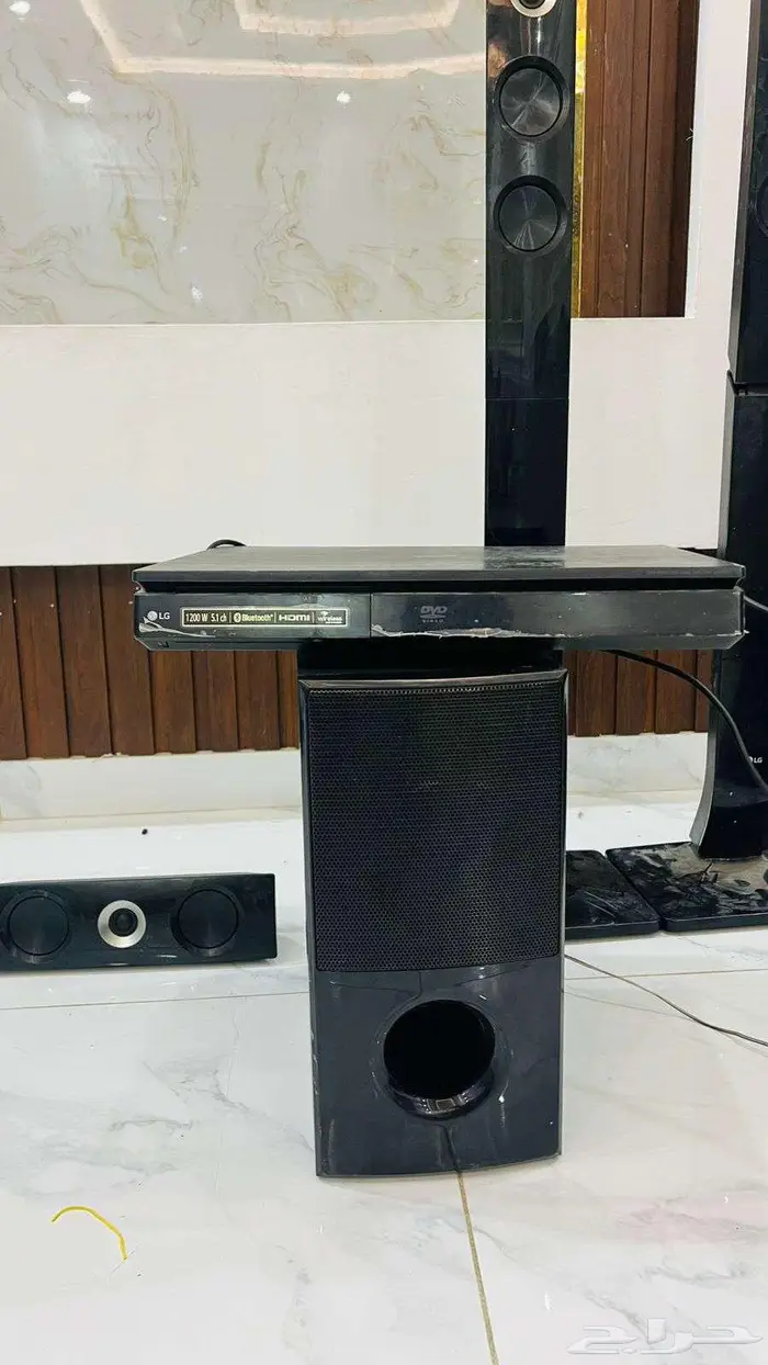 مسرح منزلي 5سماعات 1اوفر 0