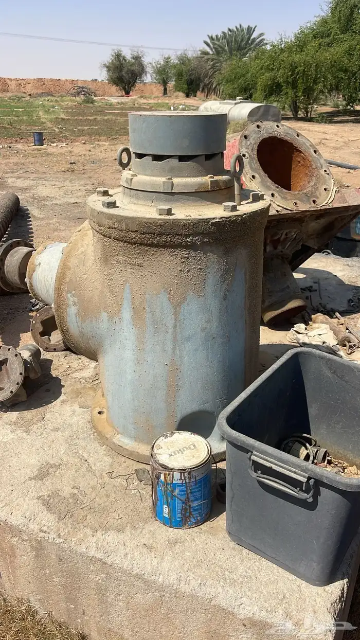 طرنبه 8 بوص كامله بتوبي وسياخ وقاعده وقير بدون مراوح 1