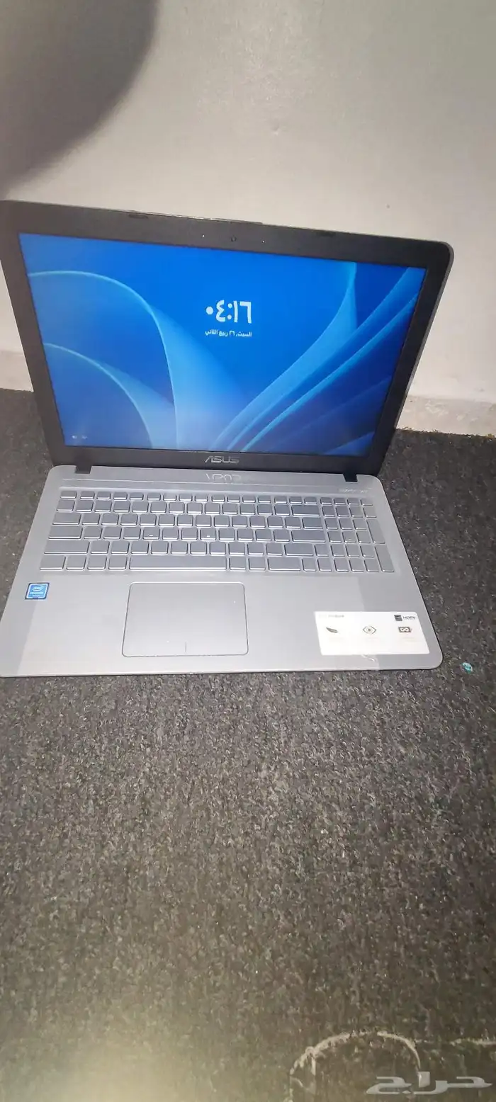 لاب توب اسوس. Asus 4RAM مستعمل جديد 2
