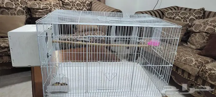 قفص 601 مع جميع اغراضه نظيف 0