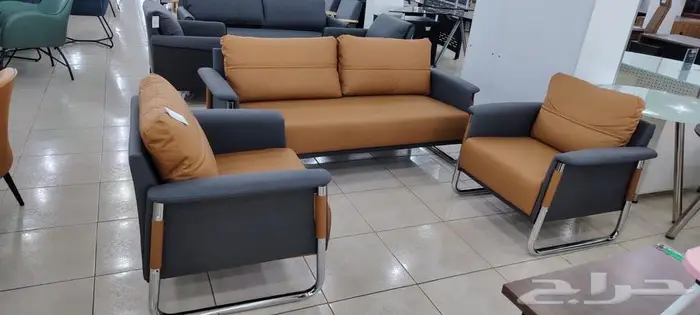 فخم كنب من جلد مكتبي بسعر الجملة في توصيل نفس يوم طلب 9