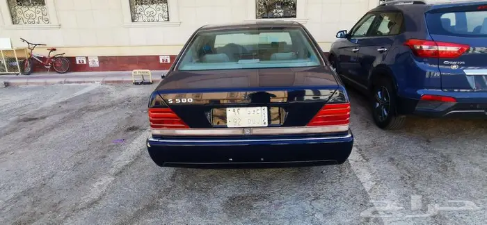 مرسيدس شبح S500 مع لوحه مميزه لاعلي سعر 9
