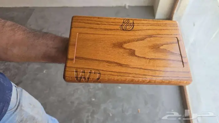 صياني تقديم خشب طبيعي واستيل للكفيهات 13