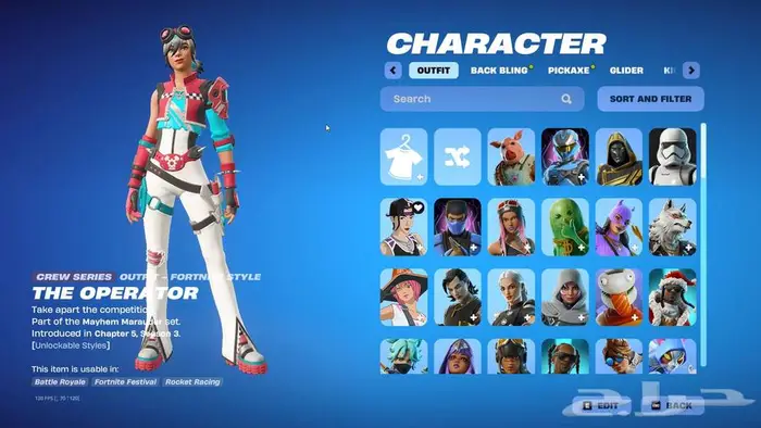 حساب فورت نايت للبيع فيه شيطون ونوادر 6