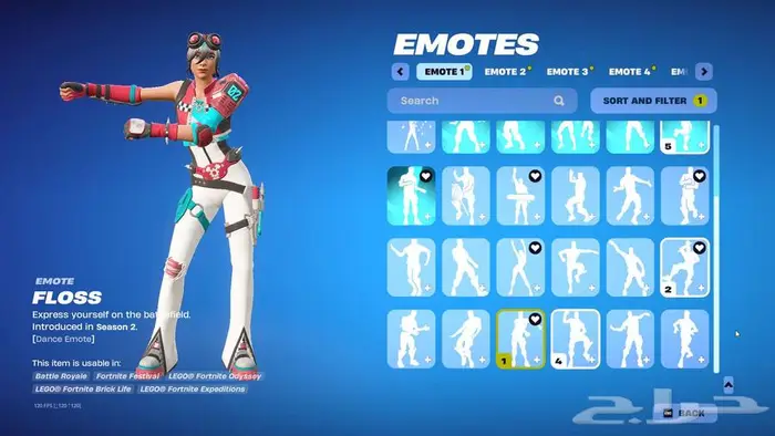 حساب فورت نايت للبيع فيه شيطون ونوادر 18
