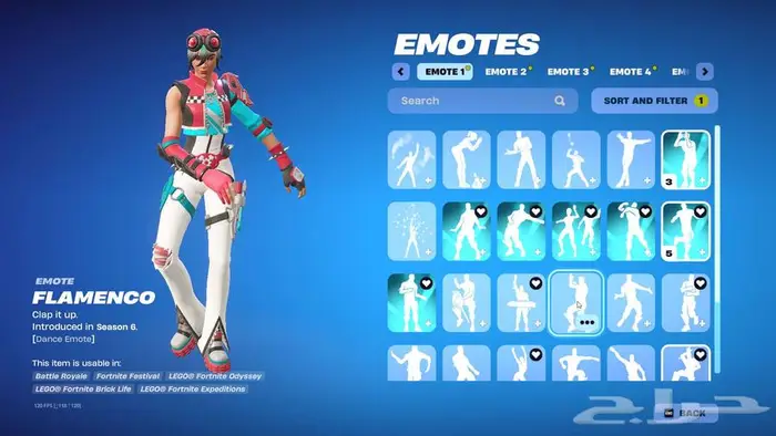 حساب فورت نايت للبيع فيه شيطون ونوادر 17