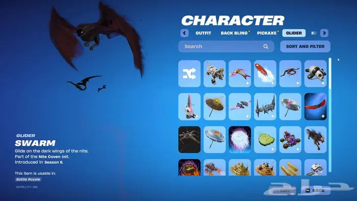 حساب فورت نايت للبيع فيه شيطون ونوادر 15