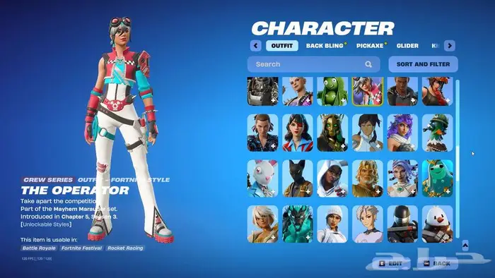 حساب فورت نايت للبيع فيه شيطون ونوادر 22