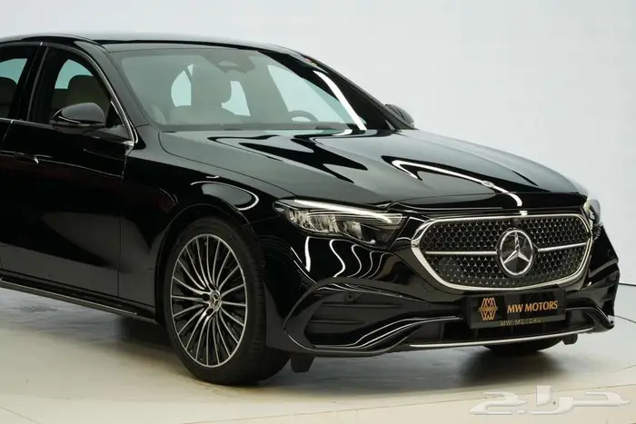 مرسيدس E 200 موديل 2026 أصفار خليجي أسود أبيض 2