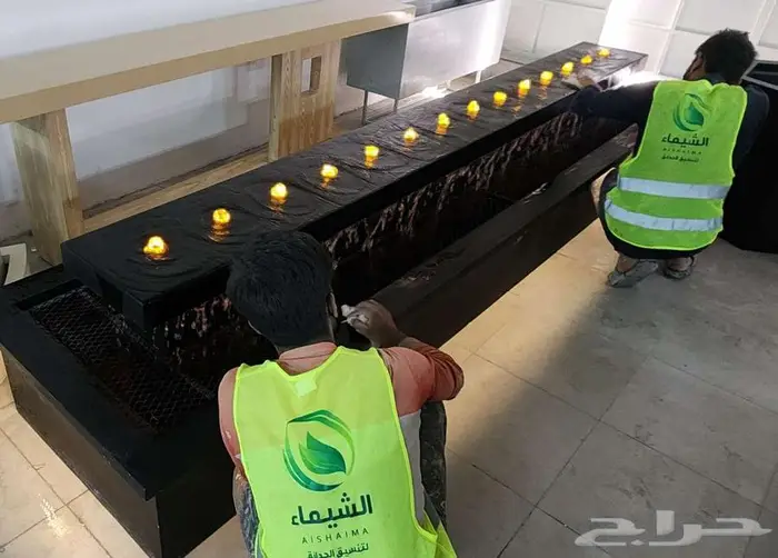 شلالات كبيرة ونوافير جاهزة متنقلة فيبر تفصيل بسعر المصنع 23
