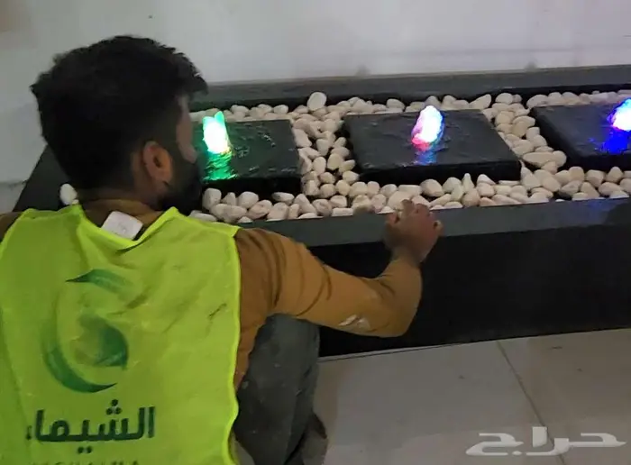 شلالات كبيرة ونوافير جاهزة متنقلة فيبر تفصيل بسعر المصنع 14