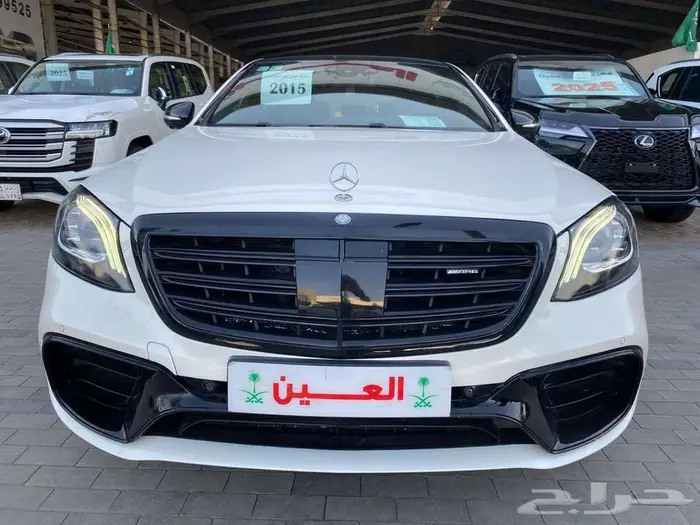 مرسيدس 5 زرار AMG S63 موديل 2015 عداد 151 الف كم 1