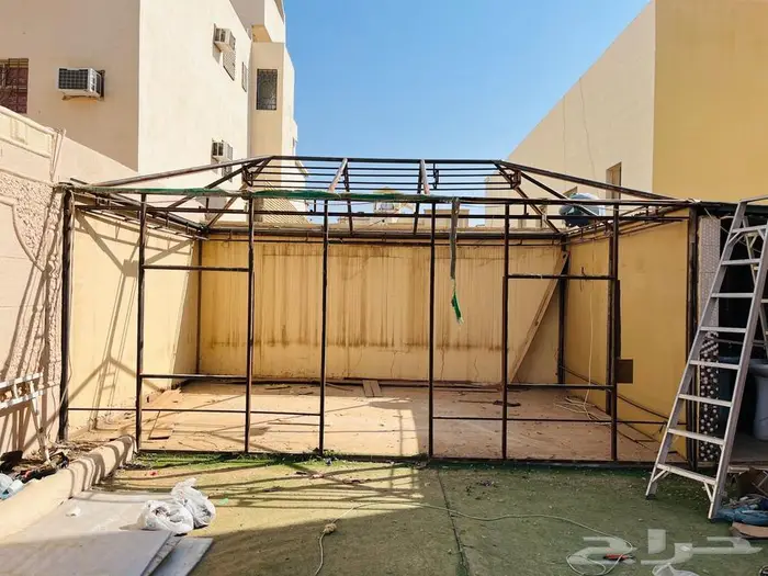 مشب 4في 6 مع شبك حديد الطول 21 في 8 للبيع الحد 8000 6