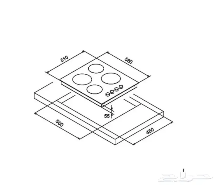 فرن كهربائي سطحي 2