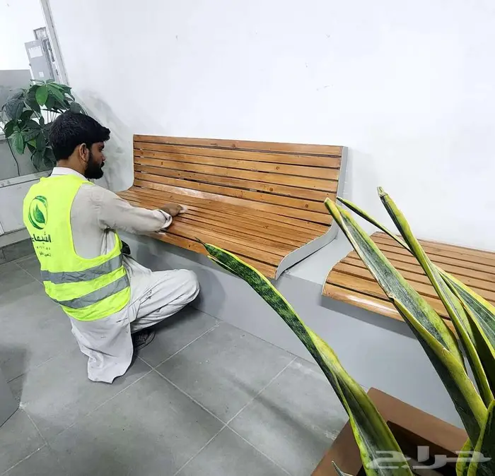 جلسات خارجيه متنقلة فايبر للحدائق تفصيل بسعر المصنع 53