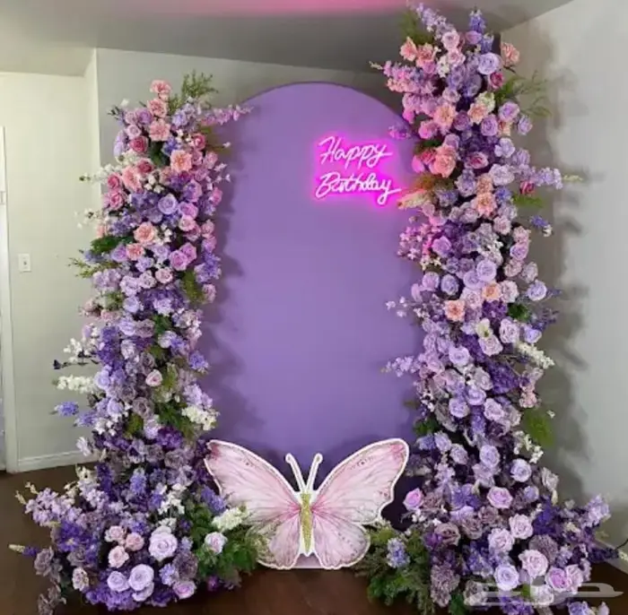 تنسيق حفلات بالون استقبال مواليد ورد باقات هدايا توزيعات 61