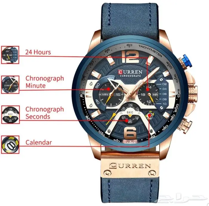 ساعة فخمة ( ماركة أصلية ) لعشاق الفخامة والتميز 3