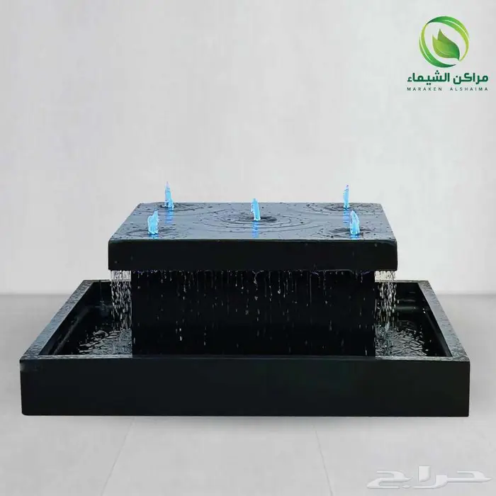 شلالات ونوافير جاهزة متنقلة فايبر بسعر المصنع 55