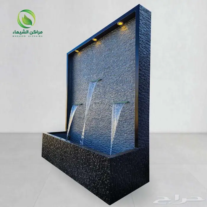 شلالات ونوافير جاهزة متنقلة فايبر بسعر المصنع 0