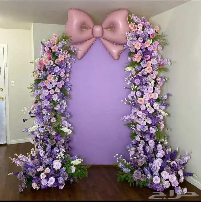 تنسيق حفلات بالون استقبال مواليد ورد باقات هدايا توزيعات 64