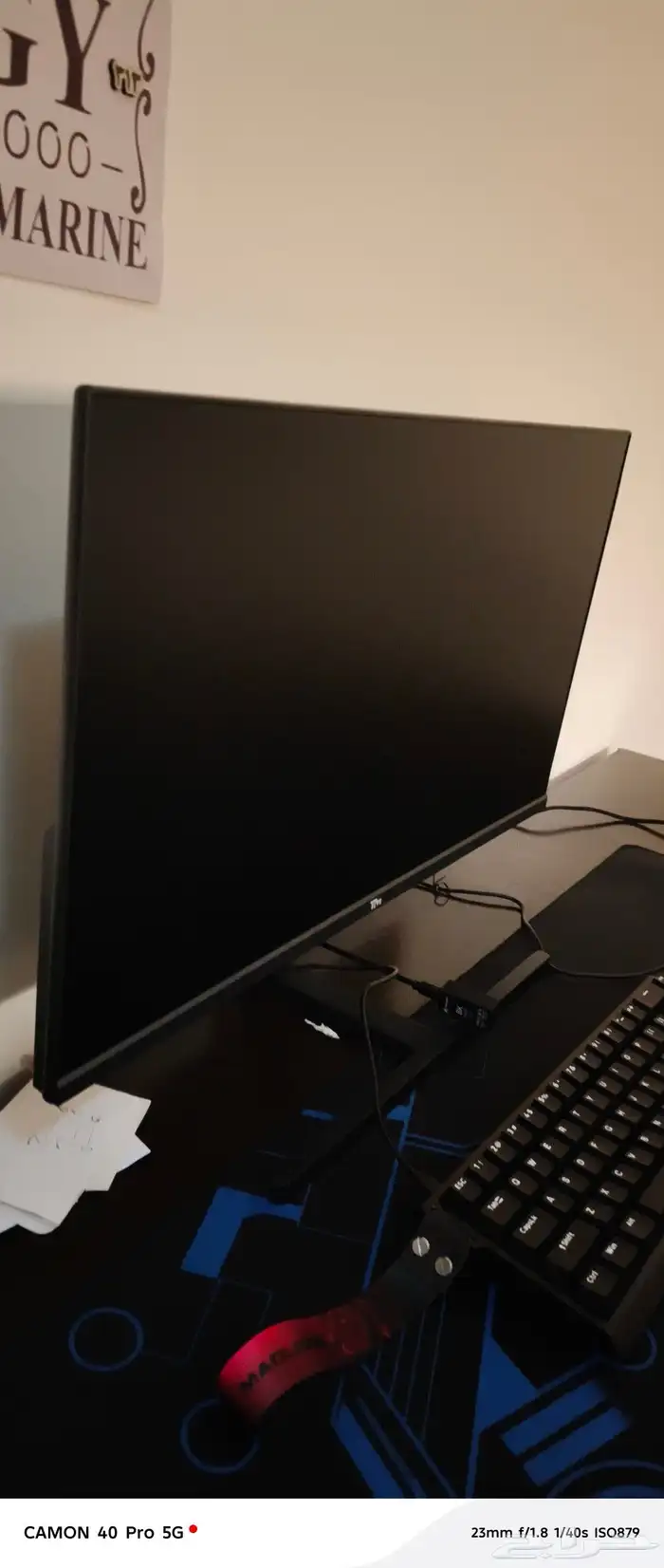 شاشه 180 هرتز تدعم بلايس تيشن 120 هرتز استخدام يومين 0