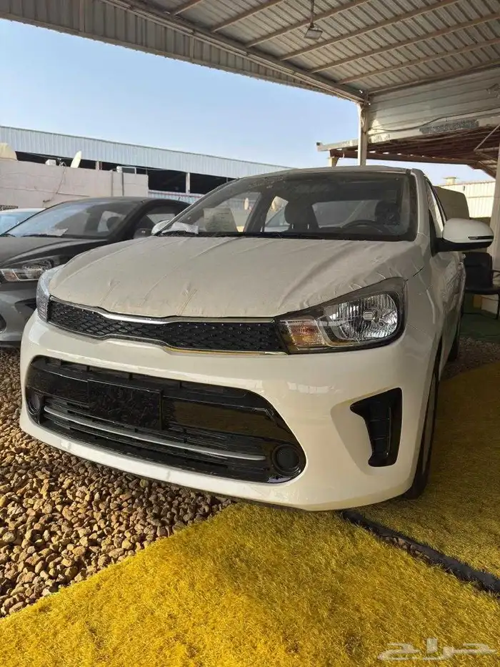 كيا بيجاس 2026 خارجي ابيض  داخلي بيج سعودي 1