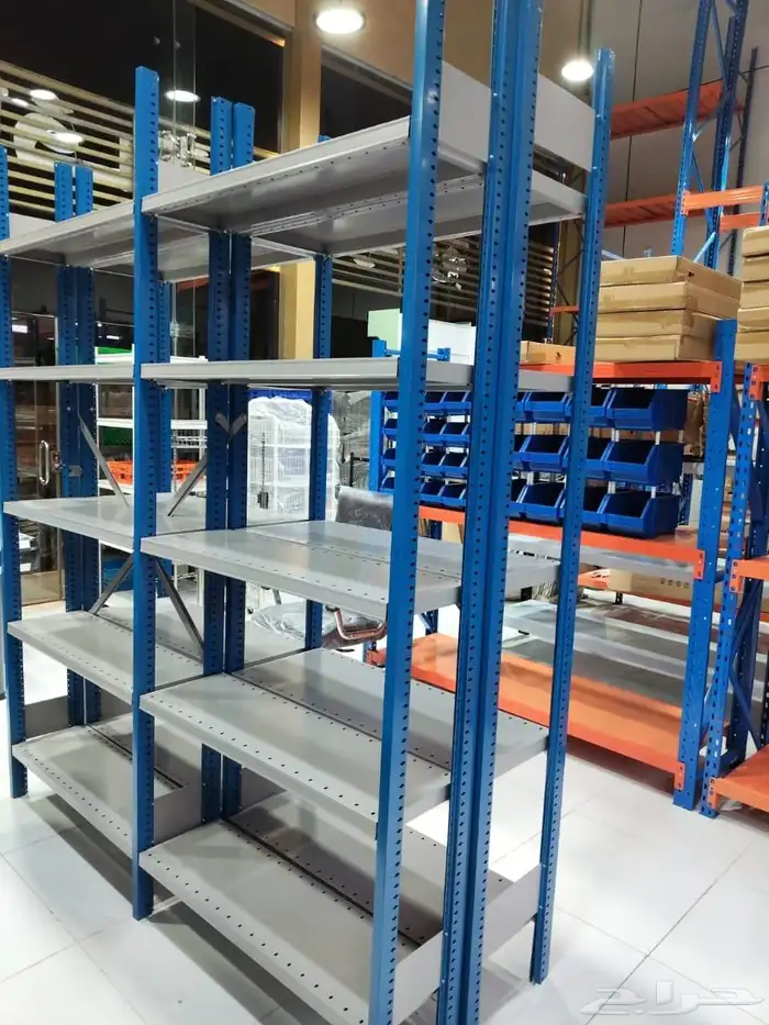 رفوف تخزين رفوف مستودعات رفوف بقاله ارفف 4