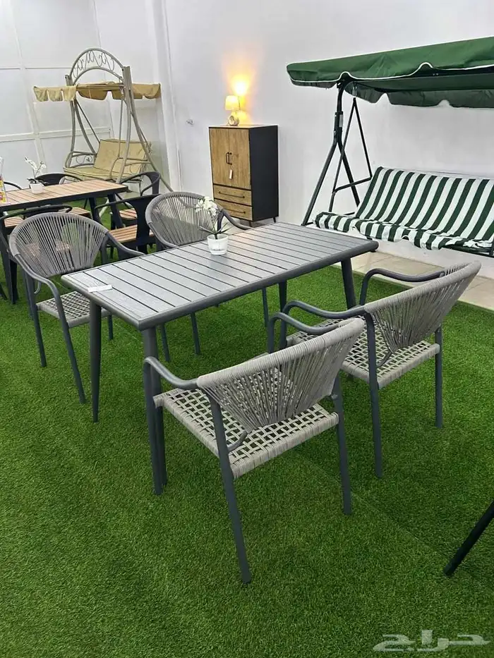 جلسات حديقة خارجية .. جلسات كوفي وشاليهات 4