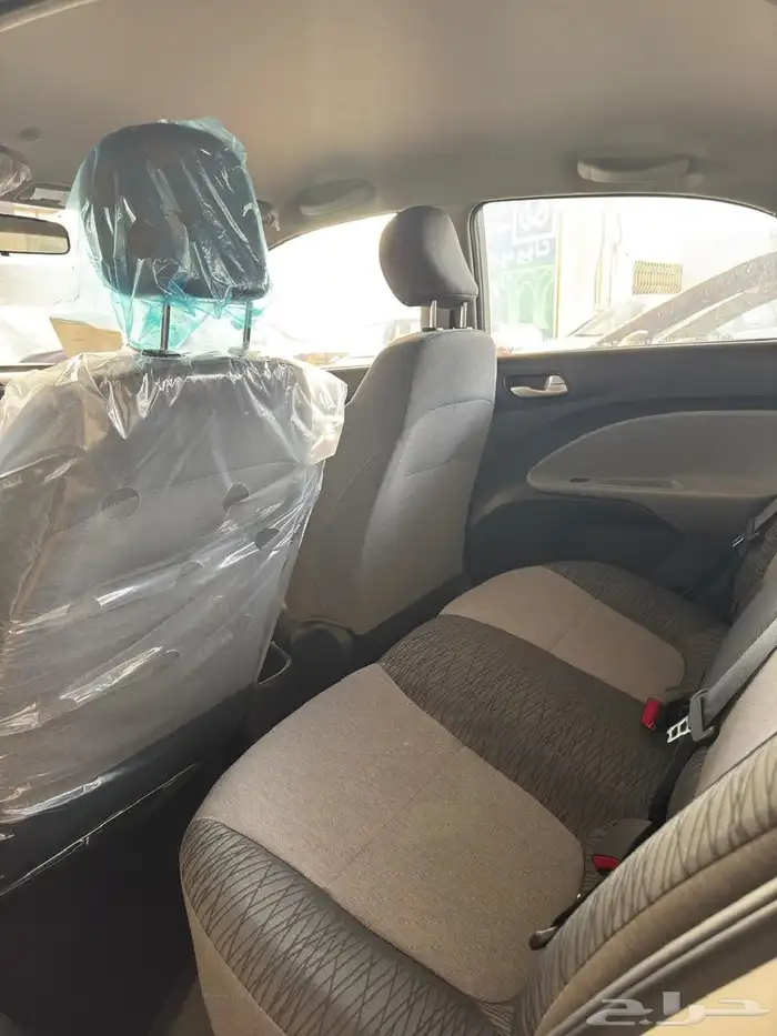 كيا بيجاس 2026 خارجي ابيض  داخلي بيج سعودي 5