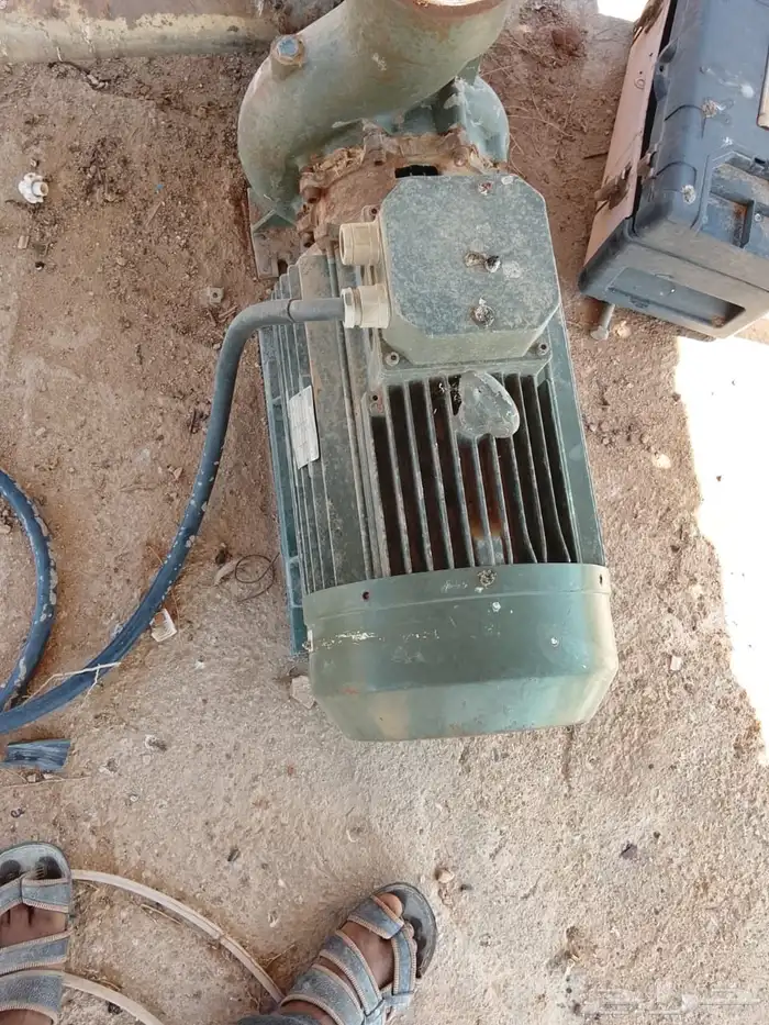 طرمبة سته بوصه و دفاعه ايطاليه سحب اربعه دفع اربعه بطبلونها 1