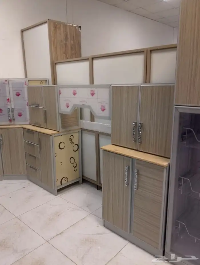 مطبخ مجدد مقاس 6متر حرف ال 4