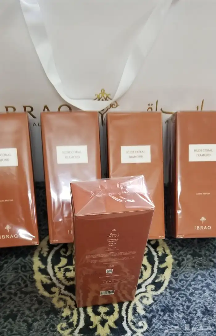 عطور إبراهيم القرشي متوفر عطر نود كورال دايموند 150mlالاصلي 4