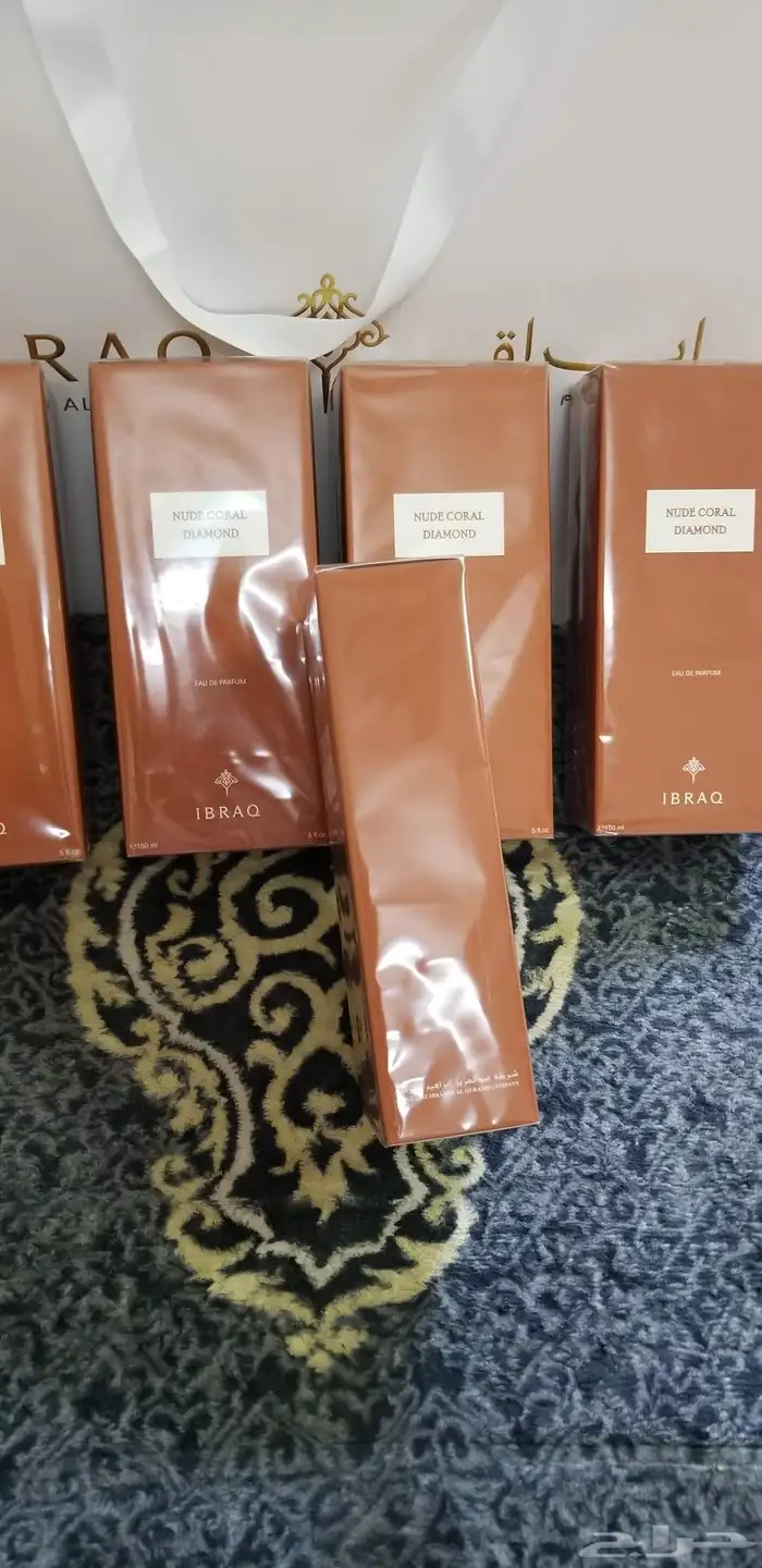 عطور إبراهيم القرشي متوفر عطر نود كورال دايموند 150mlالاصلي 3