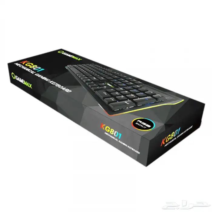 كيبورد ميكانيكي Gamemax KG801 Mechanical RGB Keyboard 1