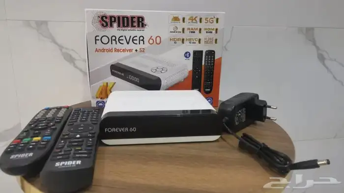 رسيفر سبايدر Forever 60 2