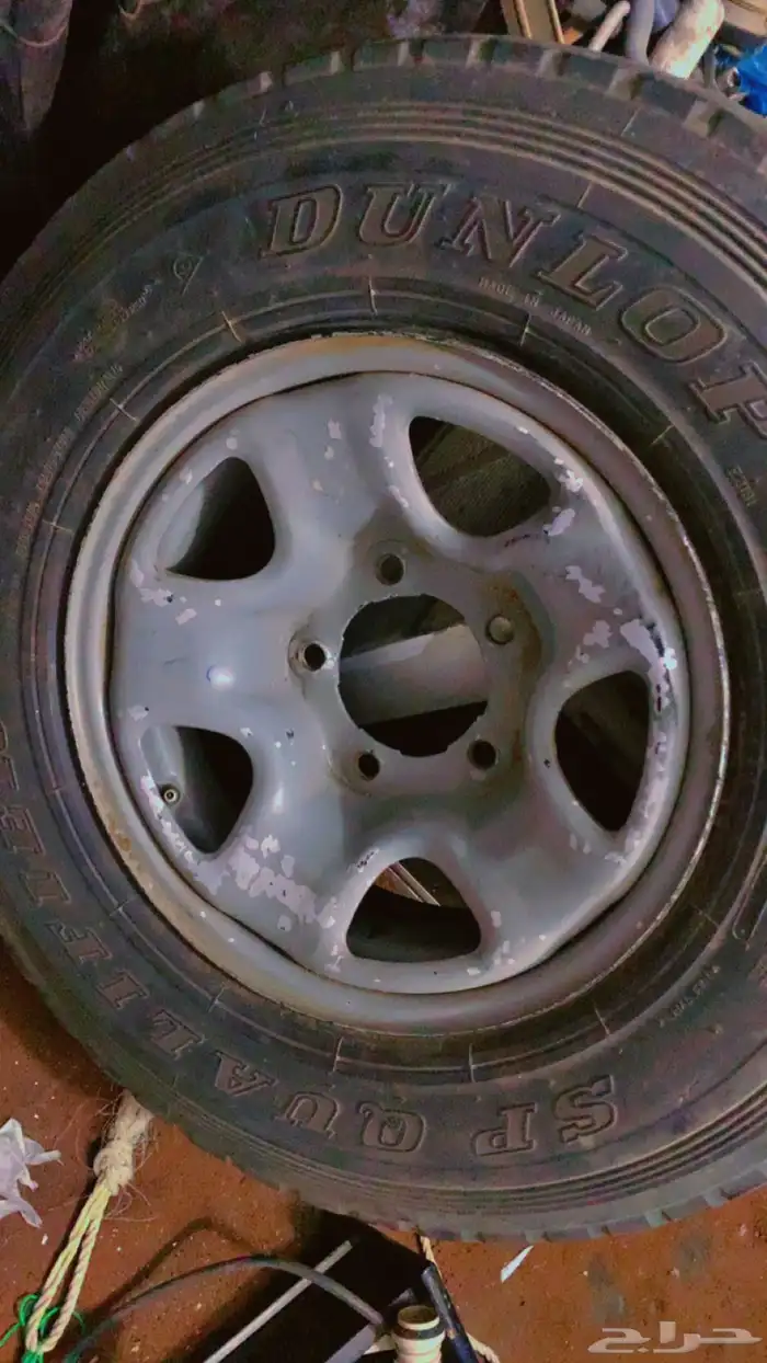 جنط واحد ديزل راكب عليه كفر دلوب نحيف شاص ولا ربع شرط 1