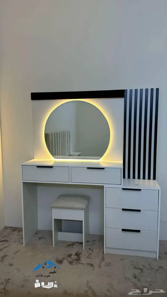 دواليب ملابس خزائن غرفة النوم ديكورات طاولات تفصيل 2