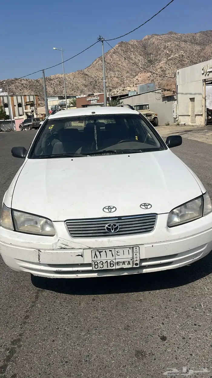 كامري 1999 بقس نضيف مغير راس المكينه وفيه دقات ف البدي 7