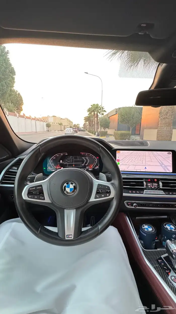 بي ام دبليو X6 شبه وكاله على الضمان وبكج صيانه مجانيه 51