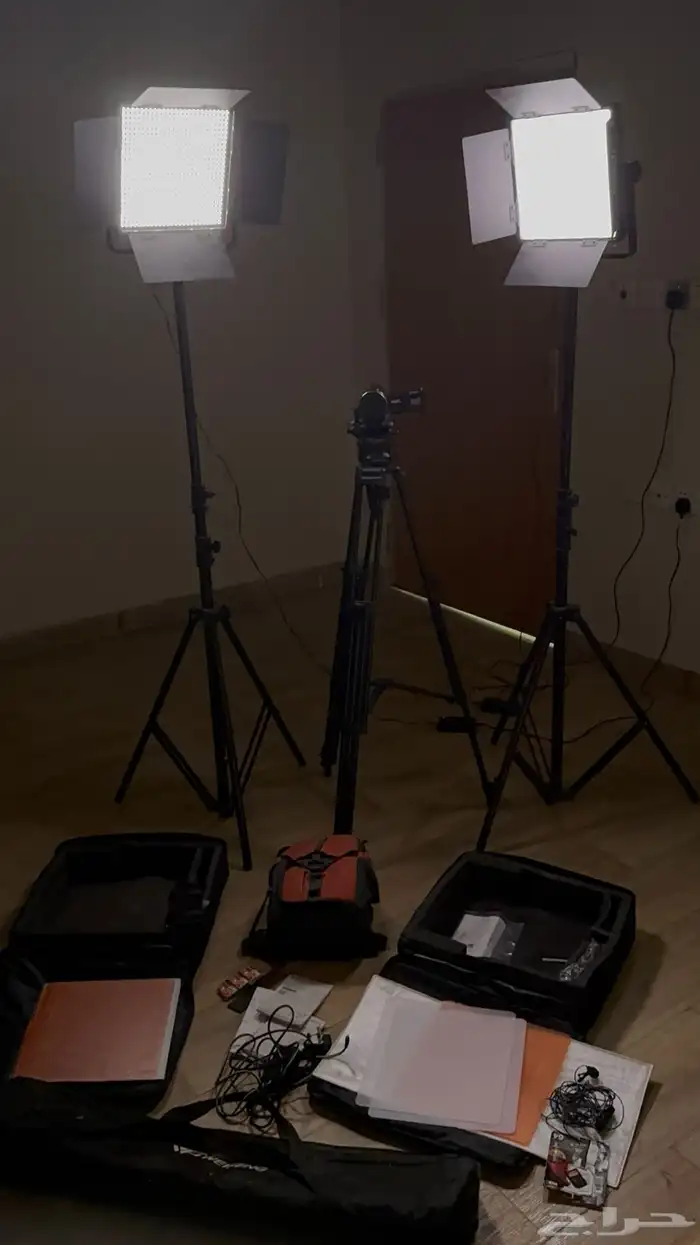 مجموعة تصوير كاملة استديو كاميرا سوني 4k 2