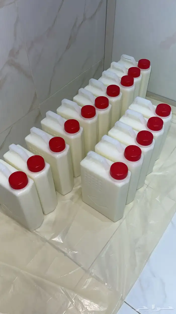 يوجد لدينا لبن بقر طازج ومشروط 1