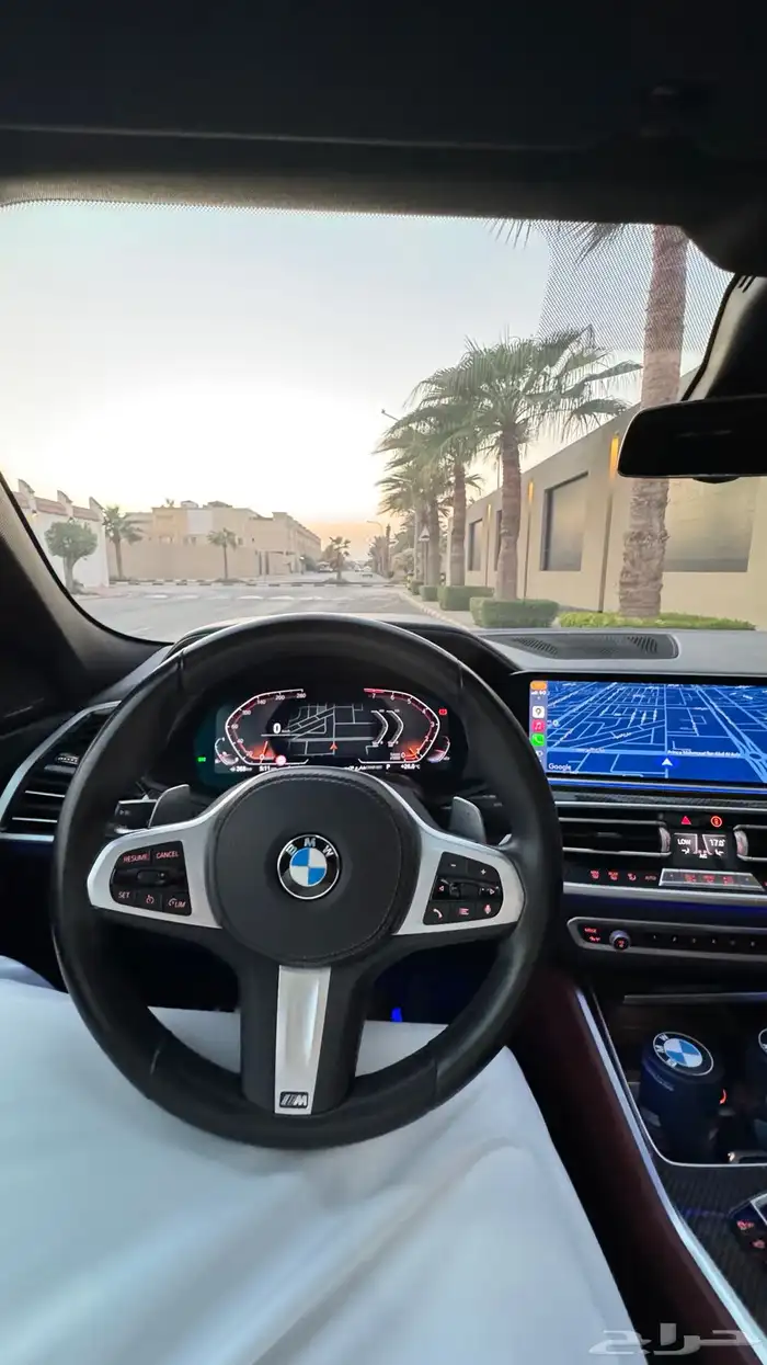 بي ام دبليو X6 شبه وكاله على الضمان وبكج صيانه مجانيه 5