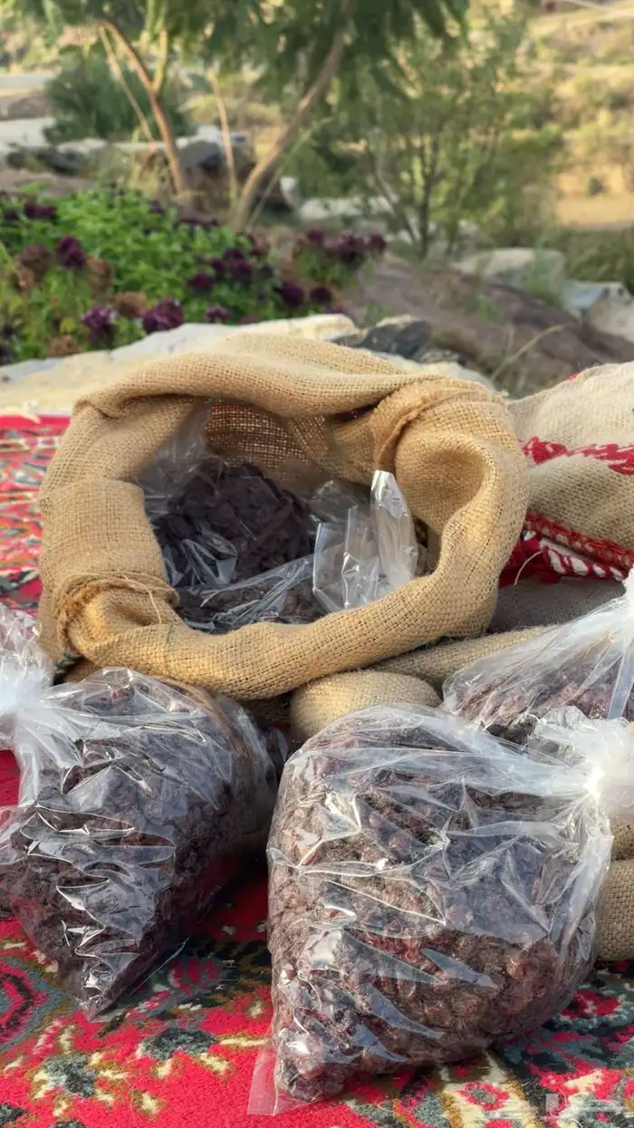 زبيب بلدي فاخر فاخر من مزرعة نوادر الريف بالباحة المندق 3