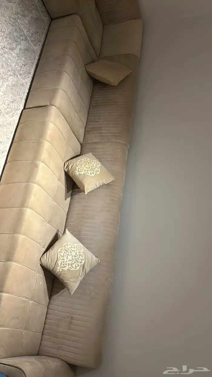 كنب 4 2 اللون بيج 4