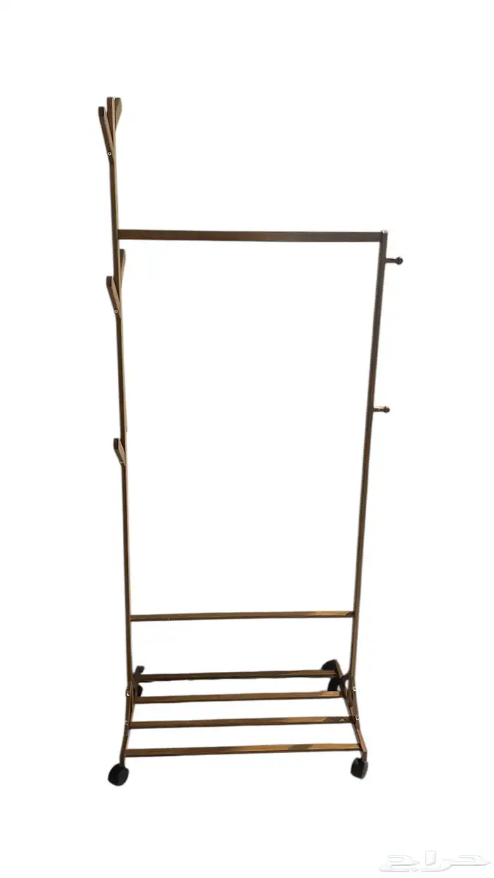 شماعه ملابس خشبيه اللون بنى غامق تصلح لمكاتب وغرف نوم اطفال 0