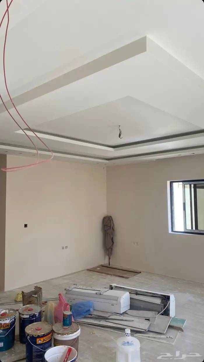 جبس بورد السعر يبدا من 45 ريال للمتر 0