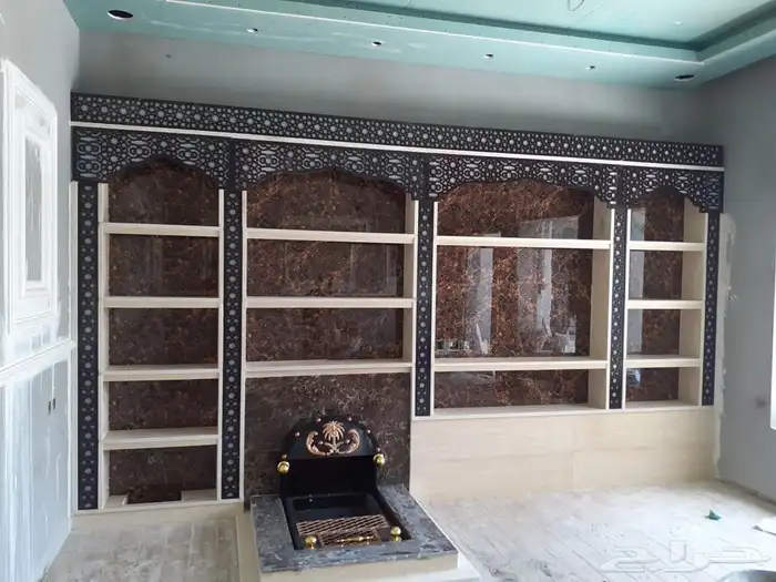 حجر راخام مشبات دراج توريد تركيب 2