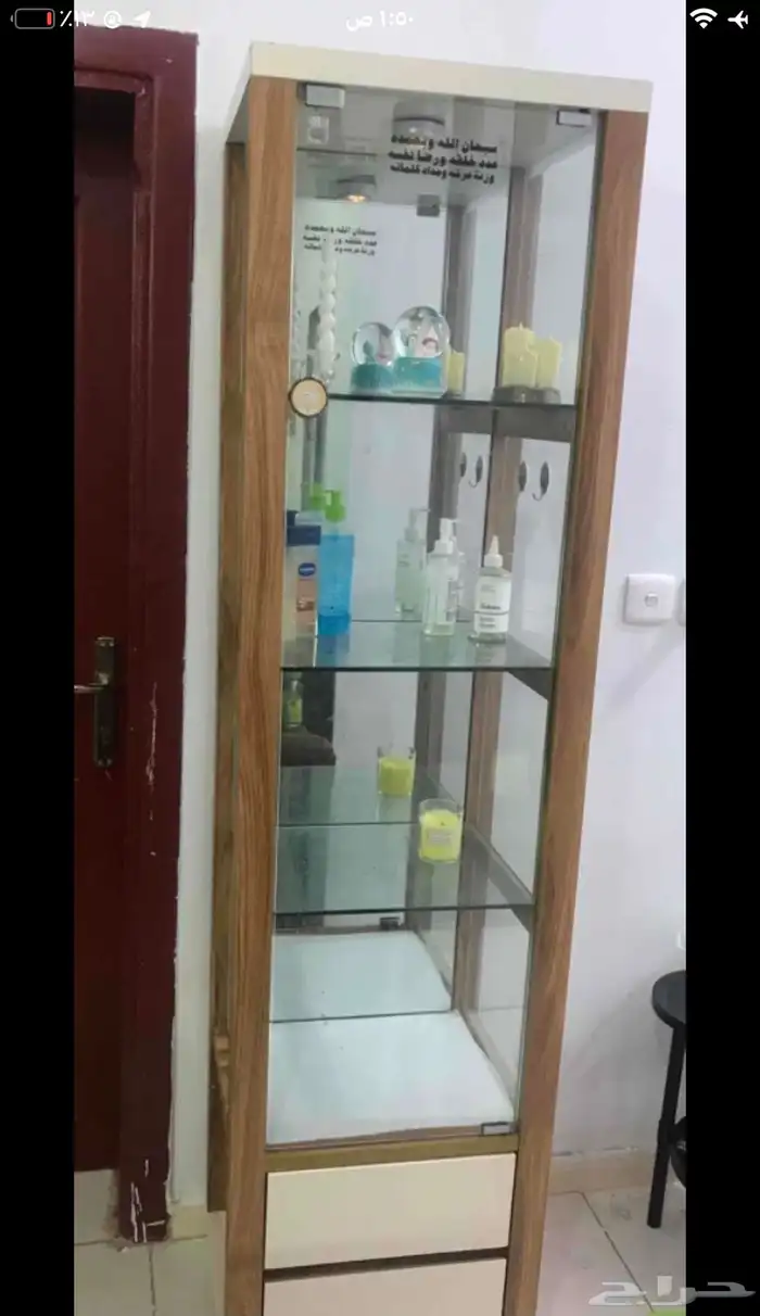 دولاب طويل خشبي للبيع 0